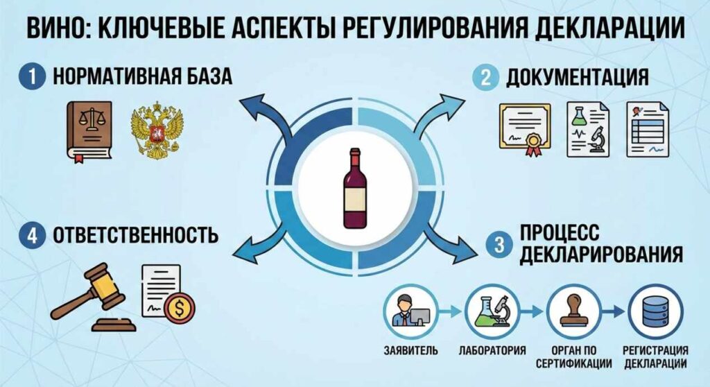 Декларация на вино: ключевые аспекты регулирования и правила оборота